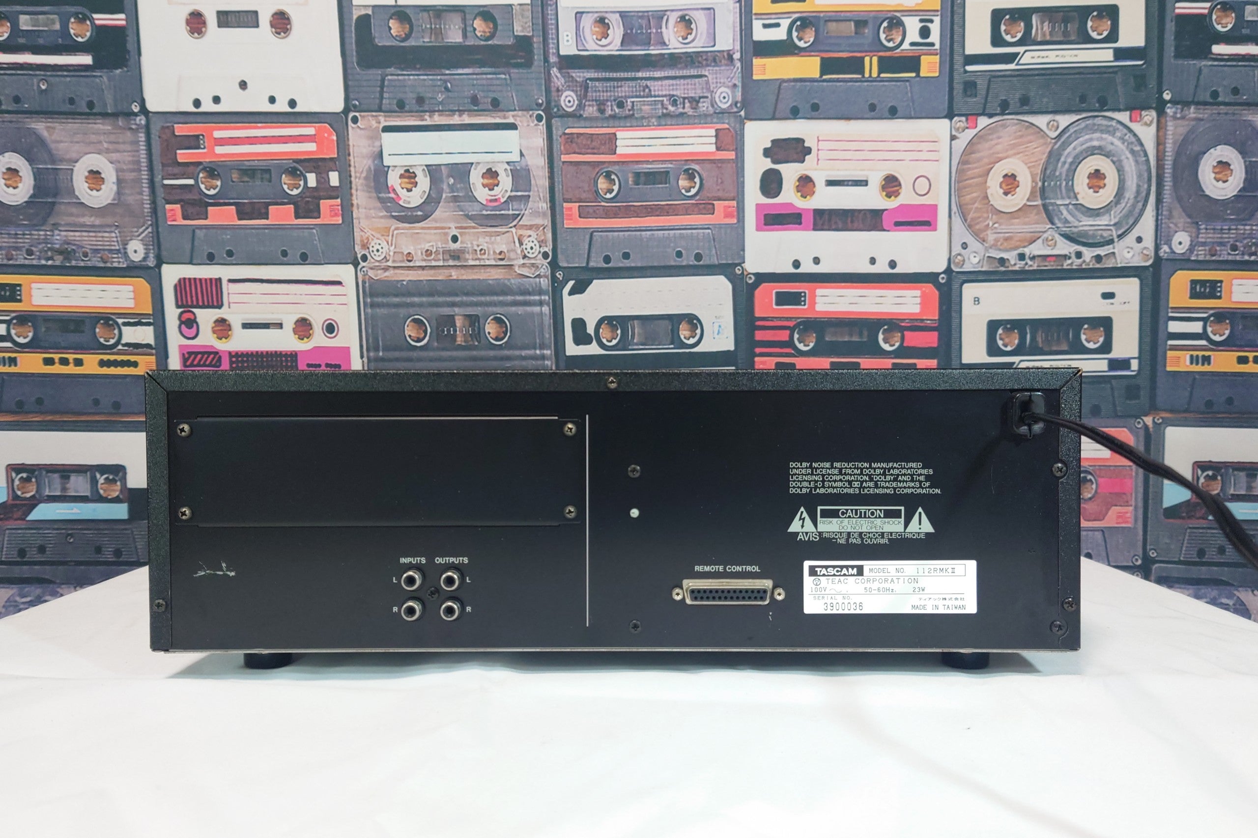 TASCAM 112RMkⅡ Tascam 112 MKII Studio Cassette Tape Deck | eBay